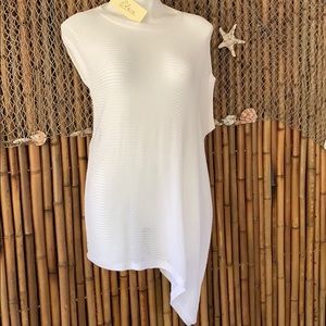 Elan Sweater w/Asymmetrical Side